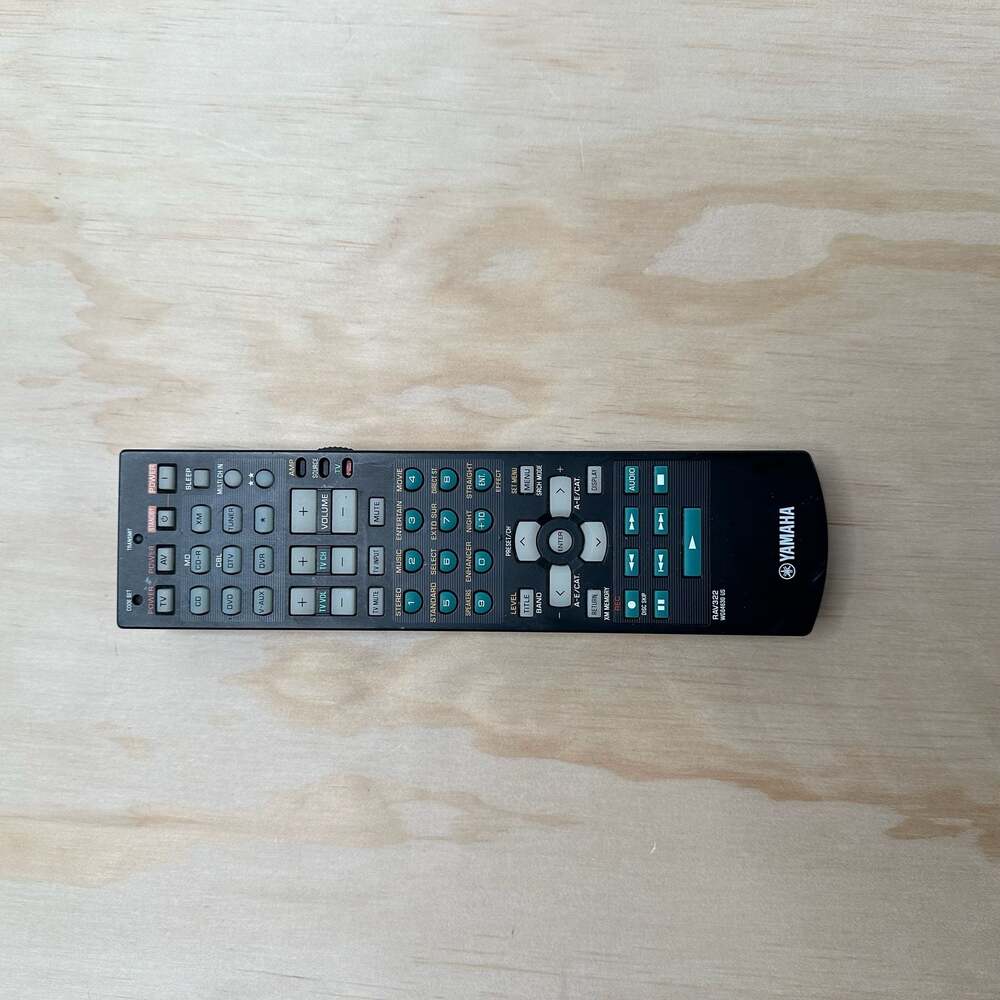 Yamaha RAV322 WG64630 US AV Receiver Audio Remote Control